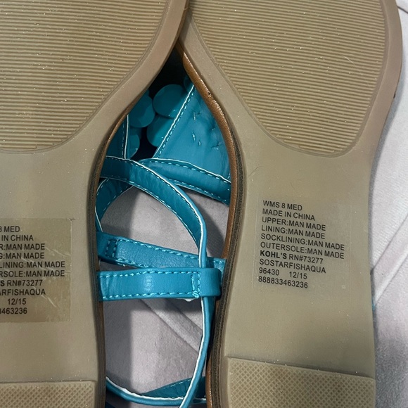 NWOT SO Sandals - Picture 5 of 7